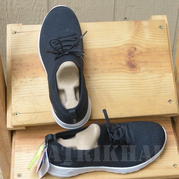 Ladies' GoWalk Joy BLACK Skechers  sneakers - Picture 3 of 4